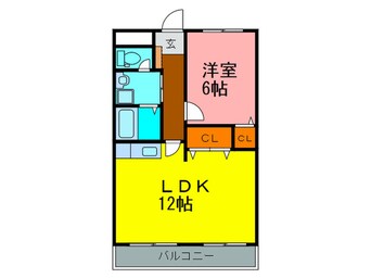 間取図 クレール山下