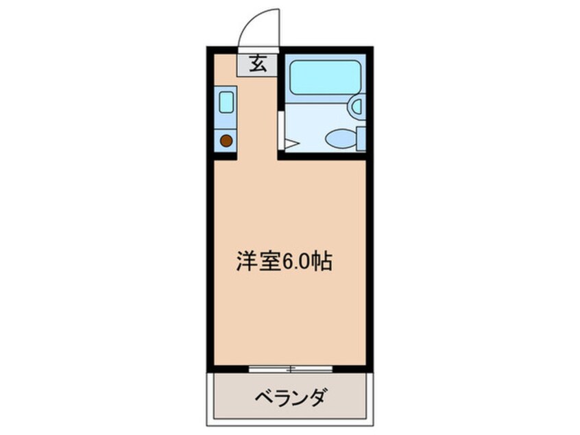 間取図 レアレア梅田５番館