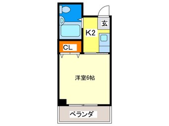 間取図 パークドエル東高津