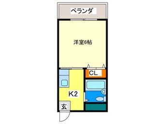 間取図 パークドエル東高津
