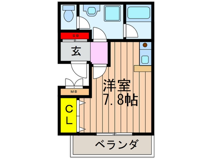 間取り図 フォレストハイム牧野