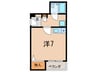 メゾントキワ曙 1Rの間取り