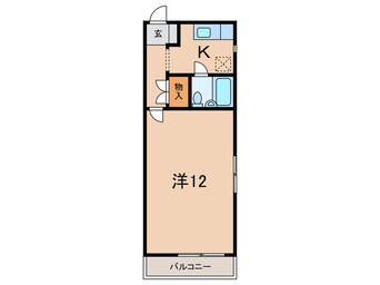 間取図 アスター稲野