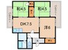 サニーライフ新多聞 3DKの間取り