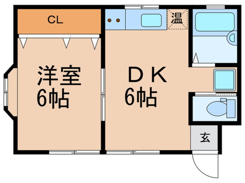 間取図 松野ハイツ