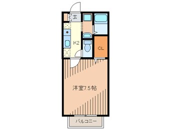 間取図 ハイツ・サンビエラ