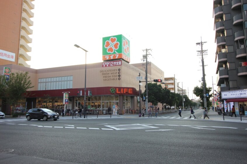 ライフあびこ店(スーパー)まで550m ピーノ長居