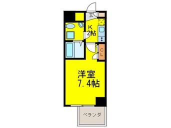 間取図 ミュプレ北浜EAST