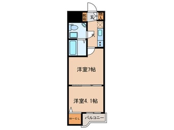 間取図 SEST北浜