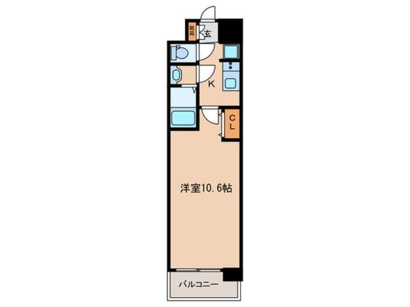 間取図 アール京都グレイス（506）