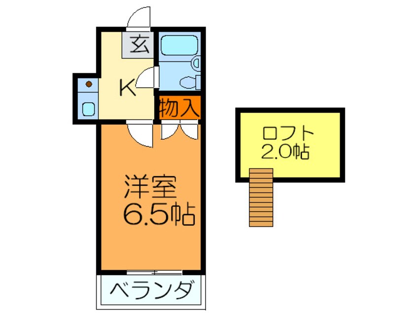 間取図 レオパレスさんわ枚方公園