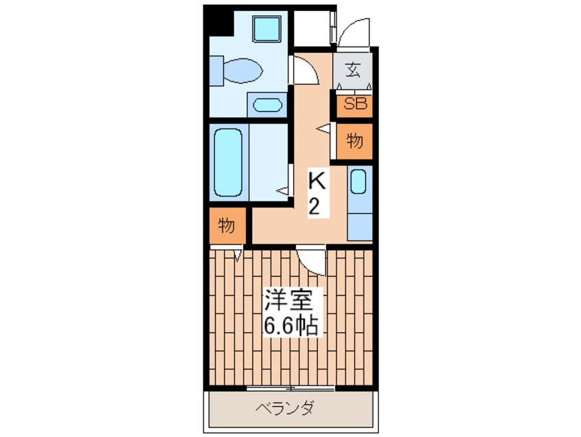 間取図 ジュネス東住吉