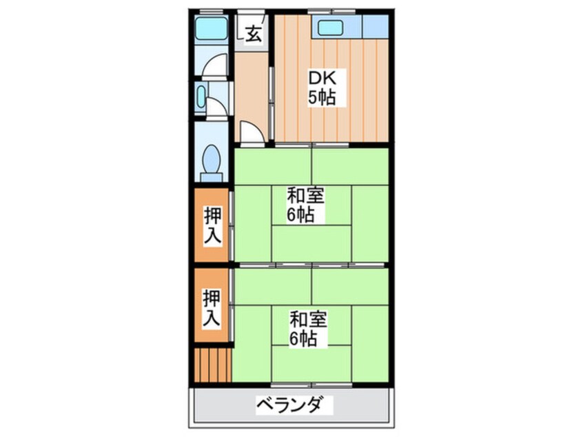 間取図 中野マンション