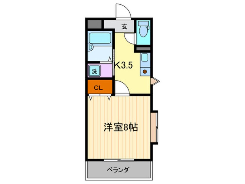 間取図 グランフォルム西向日