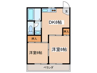 間取図 電気館ビル　アポロハイツ