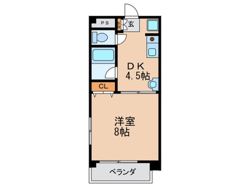 間取図 ハートカルム新高