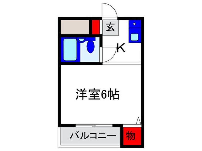 間取図 豊中ニューハイツ