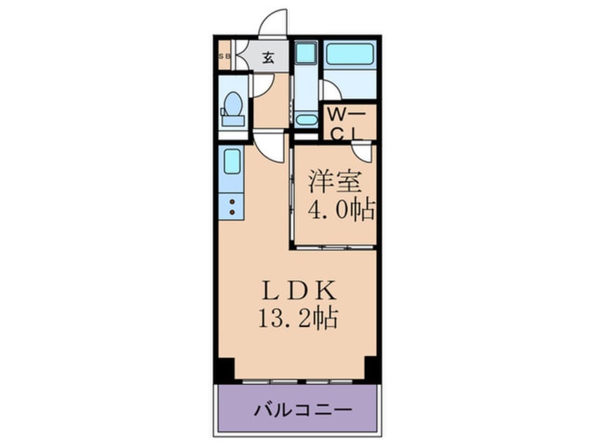 間取図 ブリリアント同心