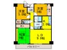 ベルカーサ太子田 3LDKの間取り
