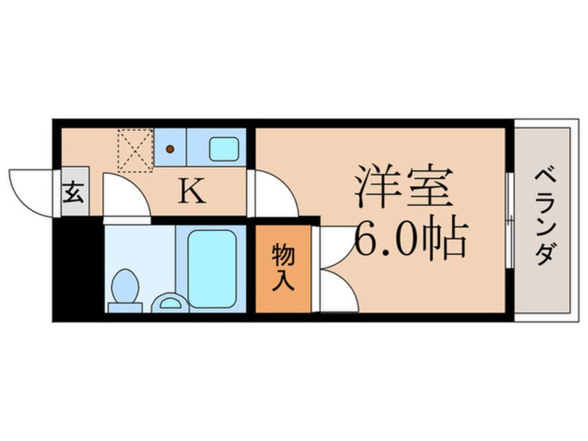 間取図 レジデンス勧修寺