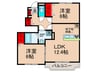 アルド－レ 2LDKの間取り