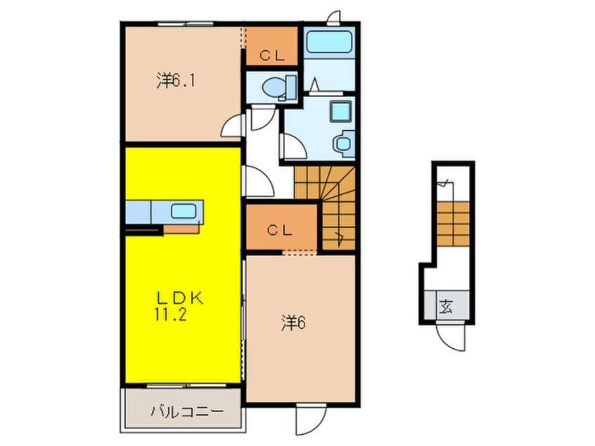 間取図 シュシュ