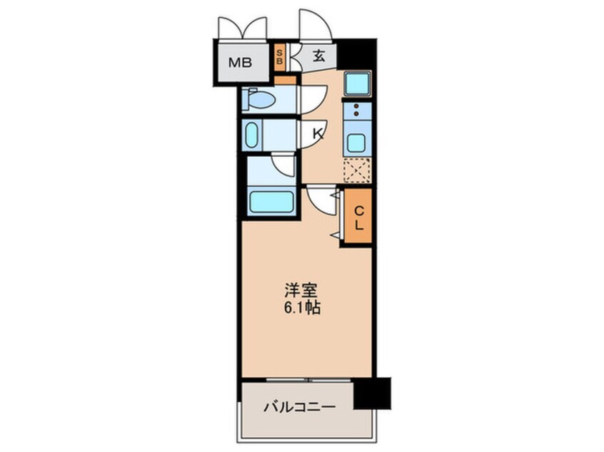 間取図 プレサンス神崎川ファインブレス