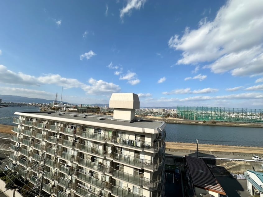 室内からの展望 プレサンス神崎川ファインブレス