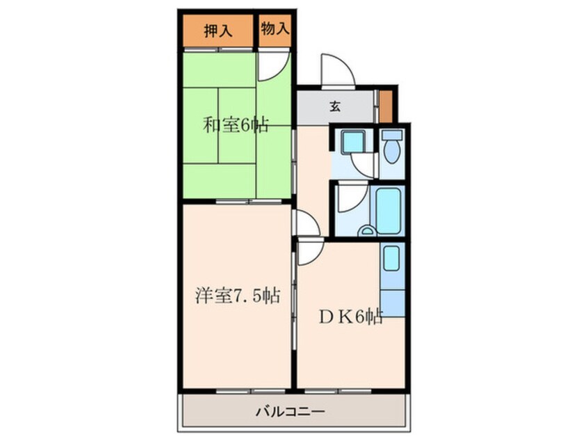 間取図 コーズハクシュン