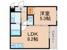 仮)フジパレス大今里南A棟 1LDKの間取り