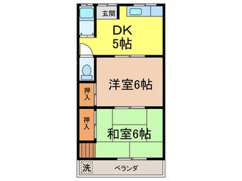 間取図 高塚荘A棟