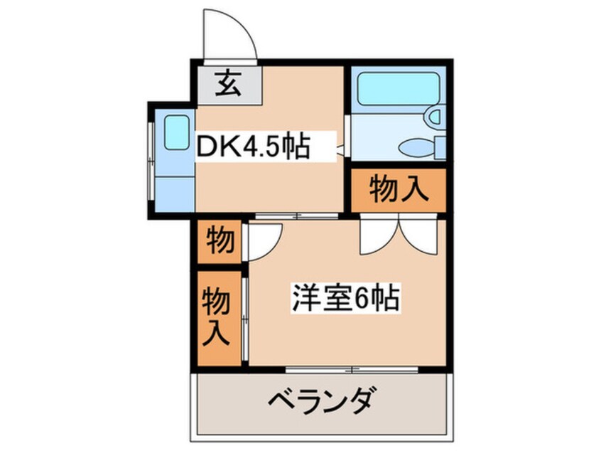 間取図 ドミール港