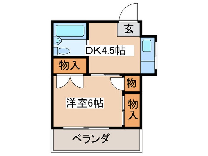 間取り図 ドミール港