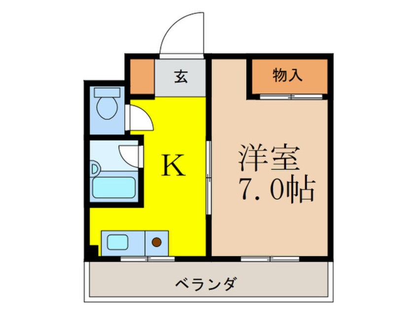 間取図 アンフィニィ・庄Ⅲ