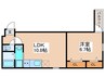 エスポワール 1LDKの間取り
