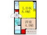 ビー・エムハイツ南高浜 1LDKの間取り