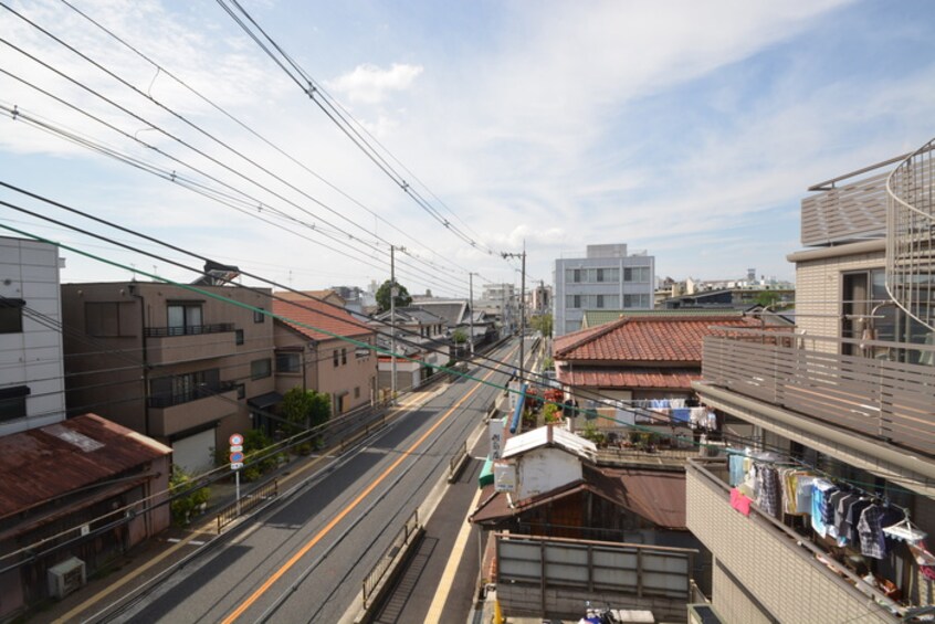 室内からの展望 松尾ビル