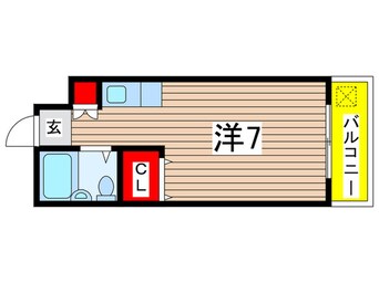 間取図 フラッツ太秦