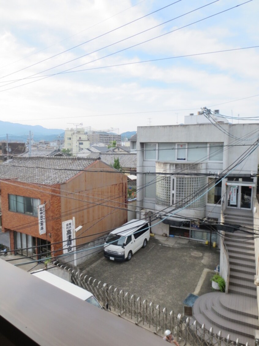 室内からの展望 フラッツ太秦