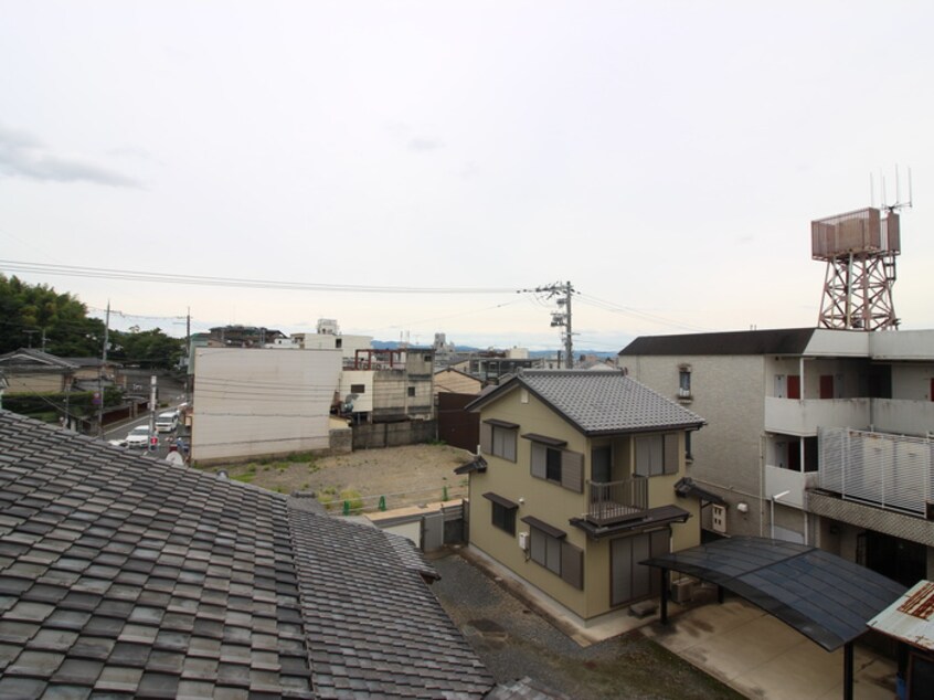 室内からの展望 フラッツ太秦