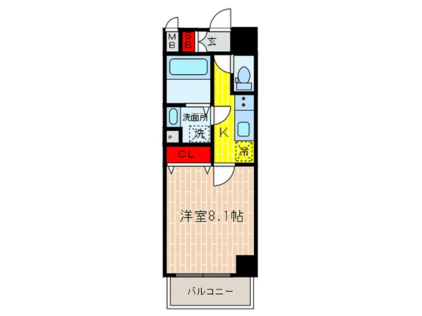 間取図 ボンニー元町