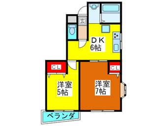 間取図 サンフィ－ルド