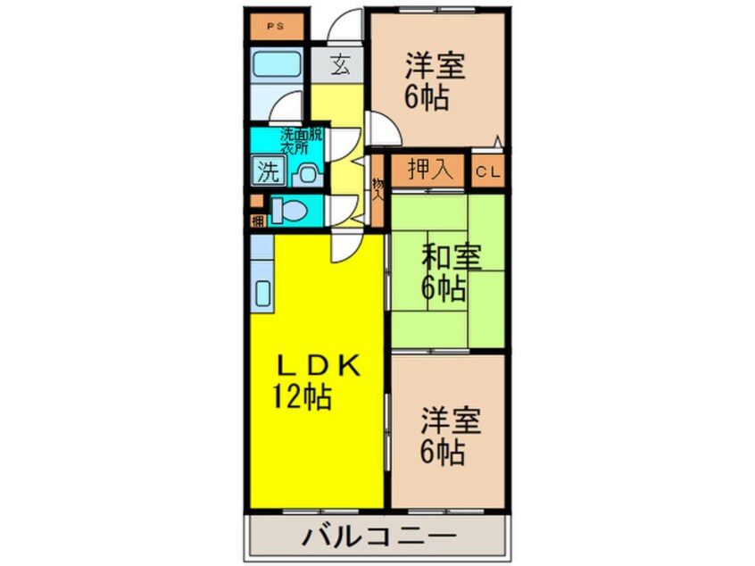 間取図 ファミ－ルＥＭＣ