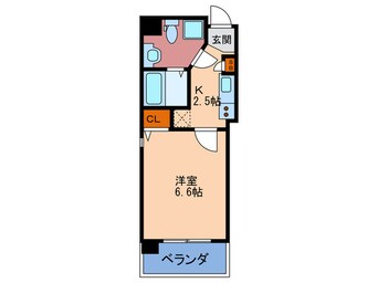 間取図 フェリ－チェ梅田北
