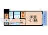 ル・パルトネール梅田北(802) 1Kの間取り
