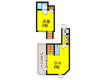 間取図 レジデンス苗代