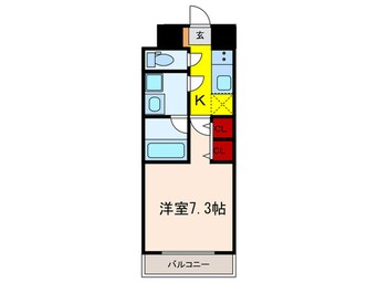 間取図 スプランディッド神戸北野(502)