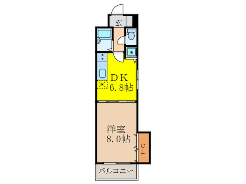 間取図 グリュ－ネスハウス