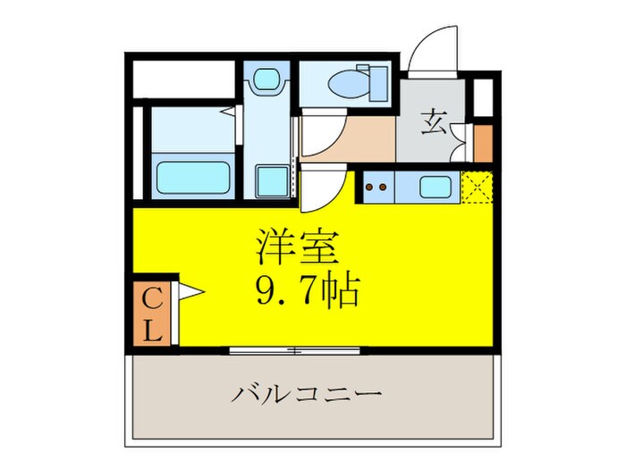 間取り図 パークナードフィット吹田健都