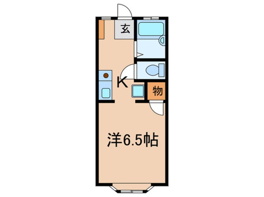 間取図 ル・シェール本多聞